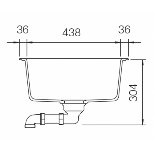 Evier de cuisine CRISTADUR Mono Double cuve Puro - JS Schock Mono evc1921 côte 3 Evier de cuisine CRISTADUR Mono Double cuve Puro - JS Schock Mono evc1921 côte 3