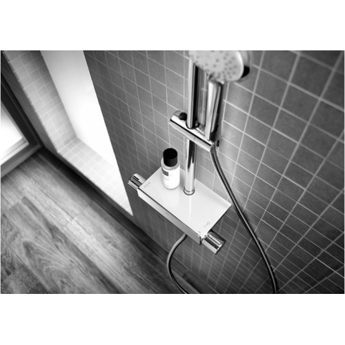 Colonne Douche Thermostatique Deck-T Square - Roca A5a9c88c00 1 Colonne Douche Thermostatique Deck-T Square - Roca A5a9c88c00 1