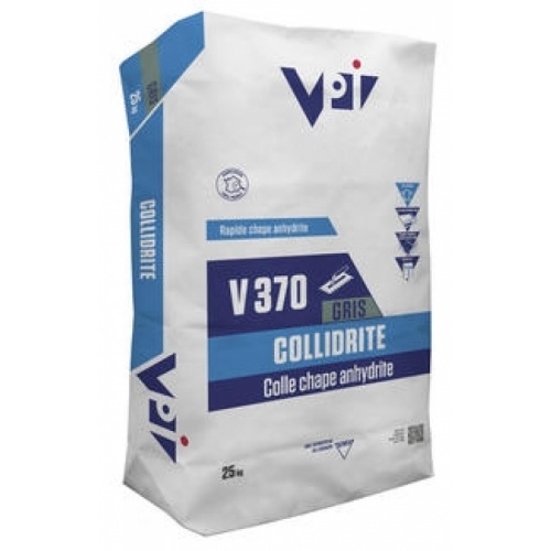 Colle chape Anhydrite COLLIDRITE V370 - sac 25 kg - VPI Colle chape Anhydrite COLLIDRITE V370 - sac 25 kg - VPI