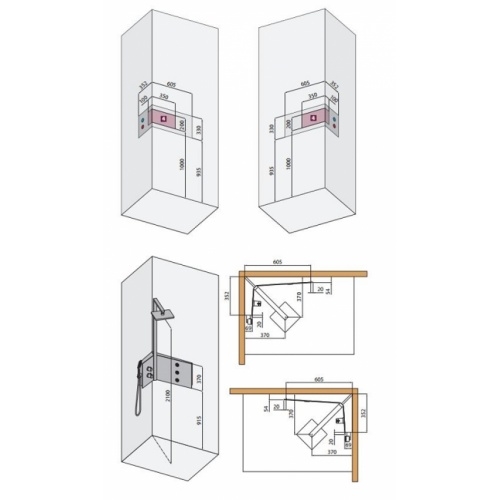 Colonne de douche SINT Standard Mécanique - Blanc Colonne sint côtes Colonne de douche SINT Standard Mécanique - Blanc Colonne sint côtes
