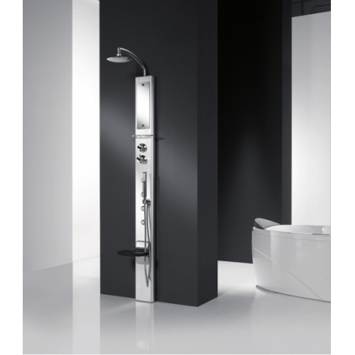 Colonne de douche THINK 1 - Mitigeur Thermostatique - Avec siége Colonne de douche THINK 1 - Mitigeur Thermostatique - Avec siége
