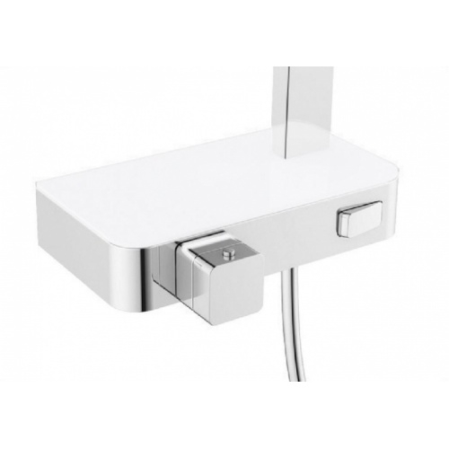 Colonne de douche FLOW Blanc - Novellini Flow blanc zoom Colonne de douche FLOW Blanc - Novellini Flow blanc zoom