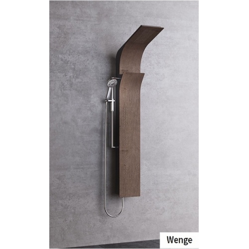 Colonne de douche VANITY S ''Bois'' - Mitigeur mécanique - Novellini Vanity s wengé Colonne de douche VANITY S ''Bois'' - Mitigeur mécanique - Novellini Vanity s wengé