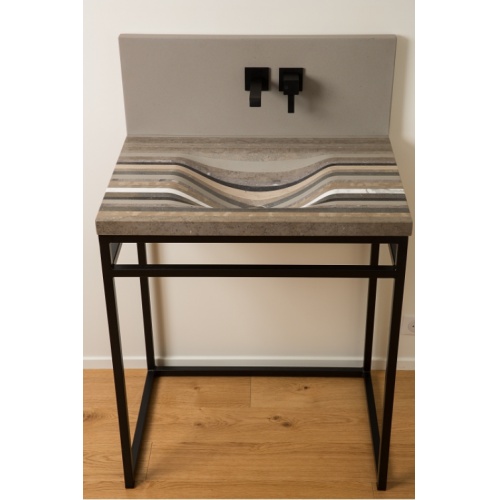 Mitigeur lavabo mural (rosace) BLACKMAT Quadri - Saillie 225 mm Qm27713 amb5 Mitigeur lavabo mural (rosace) BLACKMAT Quadri - Saillie 225 mm Qm27713 amb5