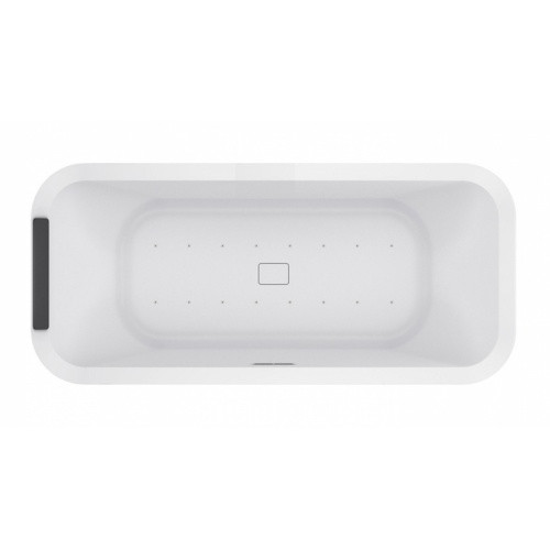 Baignoire Hydro Air DIVINA F Blanc Mat - Sans robinetterie Divina f hydro air top ss robinetterie Baignoire Hydro Air DIVINA F Blanc Mat - Sans robinetterie Divina f hydro air top ss robinetterie