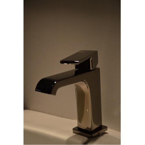 Mitigeur lavabo QUADRI S Chromé Noir - QS22172 - ONDYNA* Qs22172 (1)