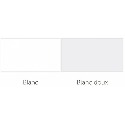 Receveur de douche 1/4 cercle New Victory 80 x 80 cm Blanc - Bord 4.5 cm Blanc blanc doux Receveur de douche 1/4 cercle New Victory 80 x 80 cm Blanc - Bord 4.5 cm Blanc blanc doux