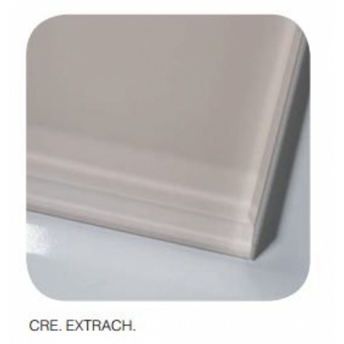 Meuble simple vasque PARIGI MIRROR Crème Rosé Mat - Compo 1  Meuble simple vasque PARIGI MIRROR Crème Rosé Mat - Compo 1