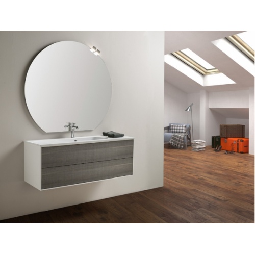 Meuble simple vasque PARIGI 121 cm - Tranche Grigio - Compo 10 Meuble simple vasque PARIGI 121 cm - Tranche Grigio - Compo 10
