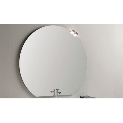 Meuble simple vasque PARIGI 121 cm - Tranche Grigio - Compo 10 Miroir cercle 3650 Meuble simple vasque PARIGI 121 cm - Tranche Grigio - Compo 10 Miroir cercle 3650