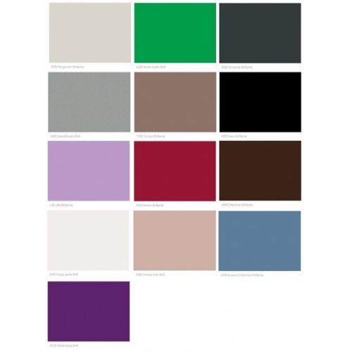 Meuble simple vasque SLALOM 122 cm - Verde Reseda Mat Coloris laque eurobagno