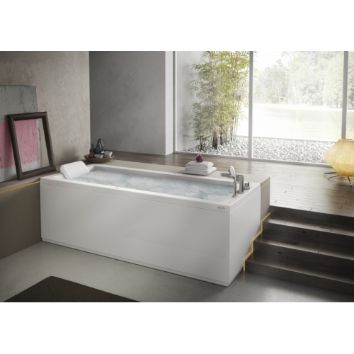 Baignoire balnéo Energy rectangulaire 170x70 - Tête à Droite - Base Energy whirlpool bath tapware header Baignoire balnéo Energy rectangulaire 170x70 - Tête à Droite - Base Energy whirlpool bath tapware header