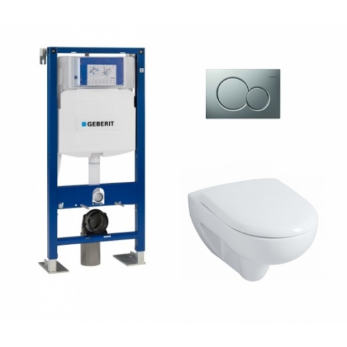 Old - Pack Geberit UP320 + Cuvette Prima + Plaque Sigma Chromé mat Old - Pack Geberit UP320 + Cuvette Prima + Plaque Sigma Chromé mat