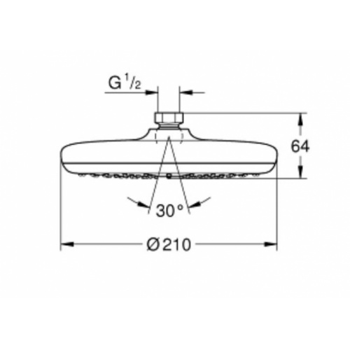 Colonne de douche thermostatique Tempesta Cosmopolitan System 210** Douche de tête tempesta 210 26408000 côtes Colonne de douche thermostatique Tempesta Cosmopolitan System 210** Douche de tête tempesta 210 26408000 côtes