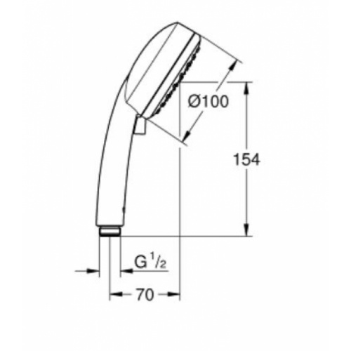 Colonne de douche thermostatique Tempesta Cosmopolitan System 210** Douchette tempesta cosmopolitan 100 2757120ecôtes Colonne de douche thermostatique Tempesta Cosmopolitan System 210** Douchette tempesta cosmopolitan 100 2757120ecôtes