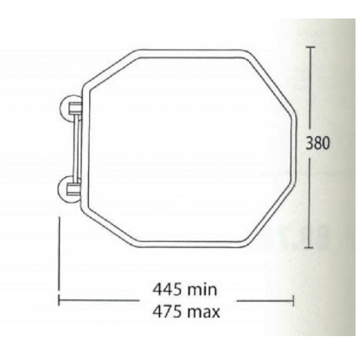 Cuvette WC noir avec réservoir haut rétro Ascott sortie horizontale 717 Cuvette WC noir avec réservoir haut rétro Ascott sortie horizontale 717