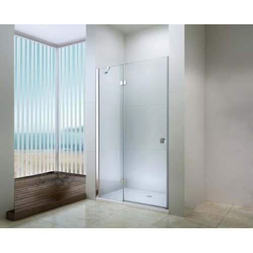 Paroi de douche pivotante FRISCO - verre Transparent - 140 cm Paroi de douche pivotante FRISCO - verre Transparent - 140 cm