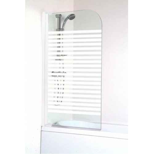 Pare-baignoire 1 volet ICA sérigraphié 80 cm