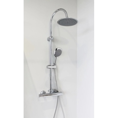 Kit barre de douche ZEKI avec mitigeur thermostatique Kit barre douche zeki avec thermostatique ambiance