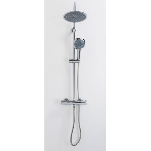 Kit barre de douche ZEKI avec mitigeur thermostatique Kit barre douche zeki avec thermostatique