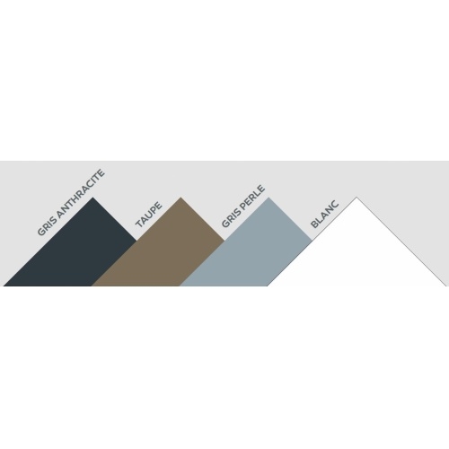 Habillage mural Décofast Classic - pack standard 2P Taupe H2000 x L900mm Décofast classic coloris Habillage mural Décofast Classic - pack standard 2P Taupe H2000 x L900mm Décofast classic coloris