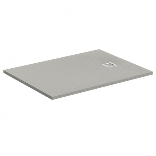 Receveur de douche Ultra Flat S - Gris Béton - 90x70 cm