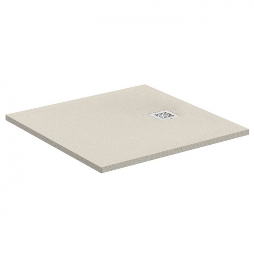 Receveur de douche ULTRAFLAT S+ Beige Sable - 80x80 cm