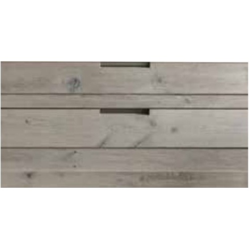 Meuble simple vasque ECOLODGE 100 cm Chêne Massif Ecolodge meuble 2 tiroirs