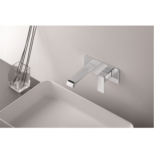 Mitigeur lavabo mural QUADRI S Chromé - Saillie 180 mm Qs27651 amb1 Mitigeur lavabo mural QUADRI S Chromé - Saillie 180 mm Qs27651 amb1
