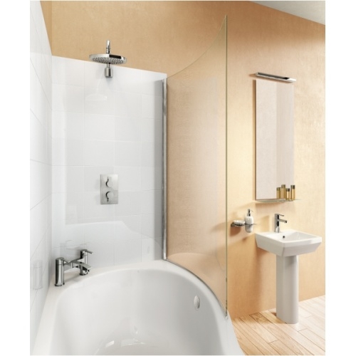 Baignoire-douche ECOROUND Cleargreen - 150 cm - Version Gauche Baignoire ecoround outside v5 Baignoire-douche ECOROUND Cleargreen - 150 cm - Version Gauche Baignoire ecoround outside v5
