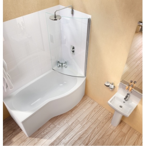 Baignoire-douche ECOROUND Cleargreen - 150 cm - Version Gauche Baignoire ecoround inside close v5 Baignoire-douche ECOROUND Cleargreen - 150 cm - Version Gauche Baignoire ecoround inside close v5
