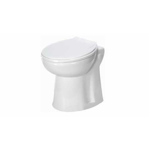WC compact avec broyeur à pompe centrifuge intégrée - Fabrication Francaise