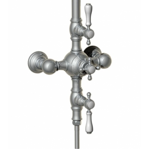 Colonne de douche thermostatique Julia Nickel brillant - 01.744 NB 01 744 zoom mitigeur Colonne de douche thermostatique Julia Nickel brillant - 01.744 NB 01 744 zoom mitigeur