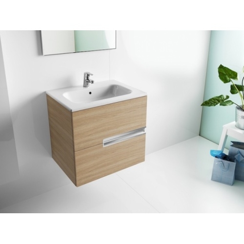 Meuble simple vasque Victoria-N Chêne - 60 cm Victoria n oval sv chêne