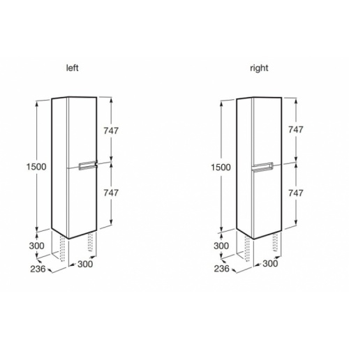 Colonne Victoria-N 150 cm - Blanc brillant Colonne victoria n schéma Colonne Victoria-N 150 cm - Blanc brillant Colonne victoria n schéma