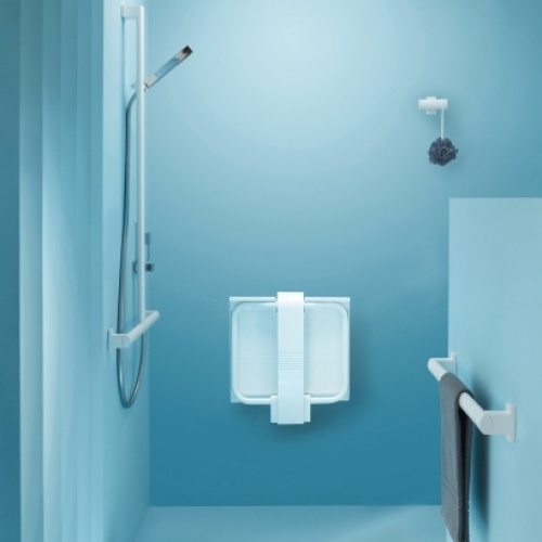 Siège de douche escamotable Arsis Blanc* Siege de douche arsis blanc (4) Siège de douche escamotable Arsis Blanc* Siege de douche arsis blanc (4)