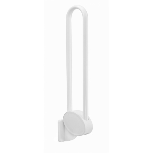 Barre d'appui relevable adaptée PMR et Séniors, Blanc 77cm Arsis 048680 048680 det ferme 2014