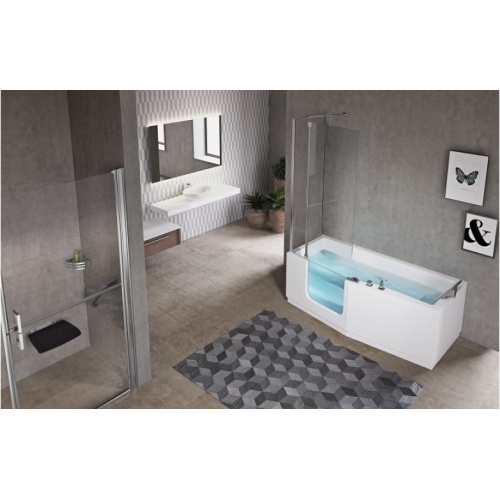 Combiné Bain/Douche IRIS 180x75/85 - Version gauche - SANS Tablier Iris comby plus gauche Combiné Bain/Douche IRIS 180x75/85 - Version gauche - SANS Tablier Iris comby plus gauche