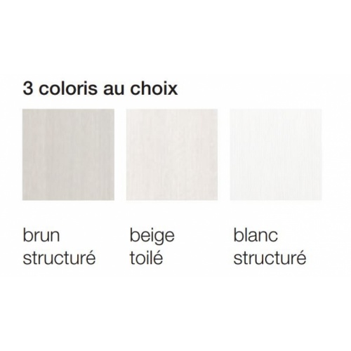 OLD - Meuble lave-mains Piccolo Beige toilé - MT5351C Coloris piccolo