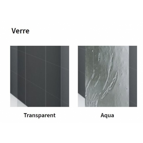 Paroi de douche 1/4 de rond YOUNG R2 LUX - Transparent - Noir - 80x80 cm Verre YOUNG R2 LUX Paroi de douche 1/4 de rond YOUNG R2 LUX - Transparent - Noir - 80x80 cm Verre YOUNG R2 LUX