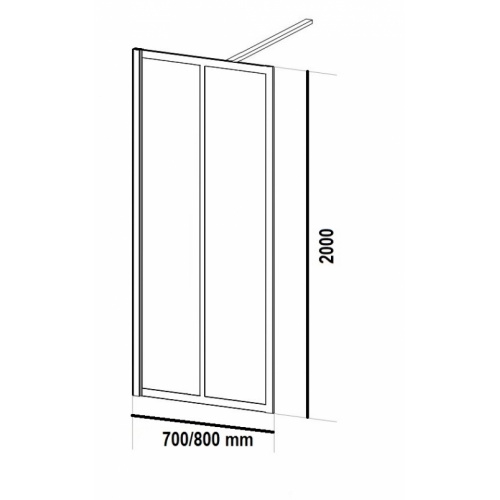 Paroi fixe Smart Design SOLO FACTORY avec barre droite - 70 cm Kinespace SOLO Factory 70-80 cm Paroi fixe Smart Design SOLO FACTORY avec barre droite - 70 cm Kinespace SOLO Factory 70-80 cm