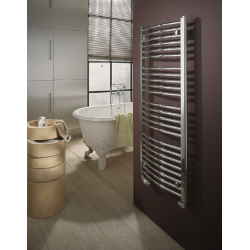 Sèche-serviettes TAHITI SURF CHROME Eau chaude 395 W
