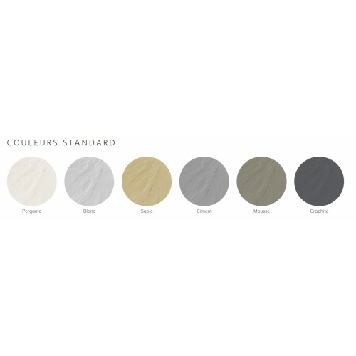 Receveur de douche CANTO LATERAL Ciment - 100x180 cm Coloris Standard PIZARRA 2019 Receveur de douche CANTO LATERAL Ciment - 100x180 cm Coloris Standard PIZARRA 2019