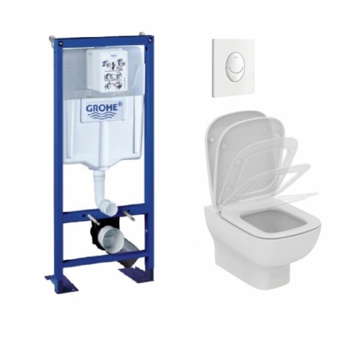 Pack WC Grohé Rapid SL + Cuvette KHEOPS Aquablade + Plaque Blanche** Pack WC Grohé Rapid SL + Cuvette KHEOPS Aquablade + Plaque Blanche**
