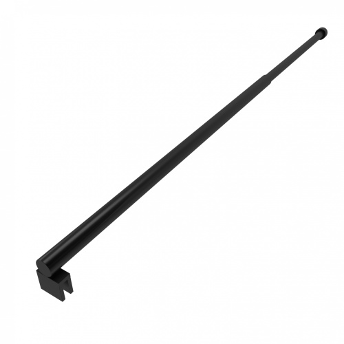 Paroi WILSON 2 Noir Mat 90 cm** wilson_barre