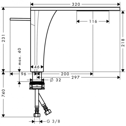 Mitigeur lavabo surélevé 220 pour vasque libre Axor Massaud - 18020000 Axor massaud mitigeur lavabo surélevé 220 pour vasque libre, bonde à écoulement libre 18020000 Mitigeur lavabo surélevé 220 pour vasque libre Axor Massaud - 18020000 Axor massaud mitigeur lavabo surélevé 220 pour vasque libre, bonde à écoulement libre 18020000