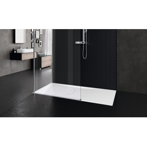 Receveur rectangulaire CUSTOM TOUCH Corda - Hauteur 3.5 cm - 100x80 cm CUSTOM Touch Blanc au sol Receveur rectangulaire CUSTOM TOUCH Corda - Hauteur 3.5 cm - 100x80 cm CUSTOM Touch Blanc au sol