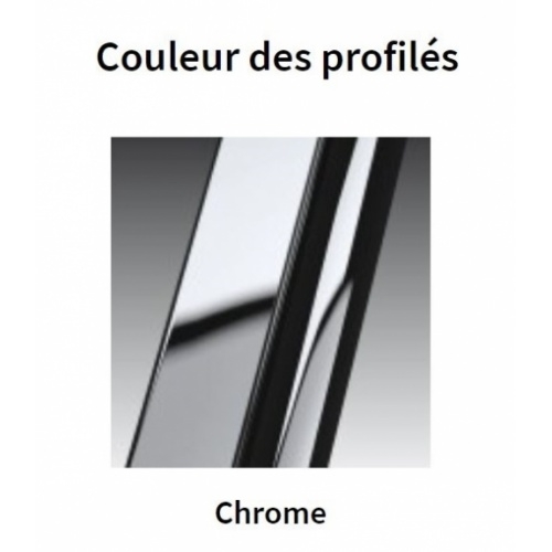 Porte pivotante YOUNG 1B 85cm Transparent Chromé Couleur Profilés Chromé Porte pivotante YOUNG 1B 85cm Transparent Chromé Couleur Profilés Chromé