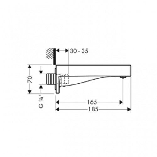 Bec Deverseur Starck X 10426 plan 10426