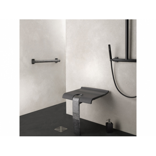 Siège de douche escamotable ARSIS Fantasy - Anthracite et Graffiti siege-de-douche-arsis-fantasy-gris-anthracite-graffiti (1)